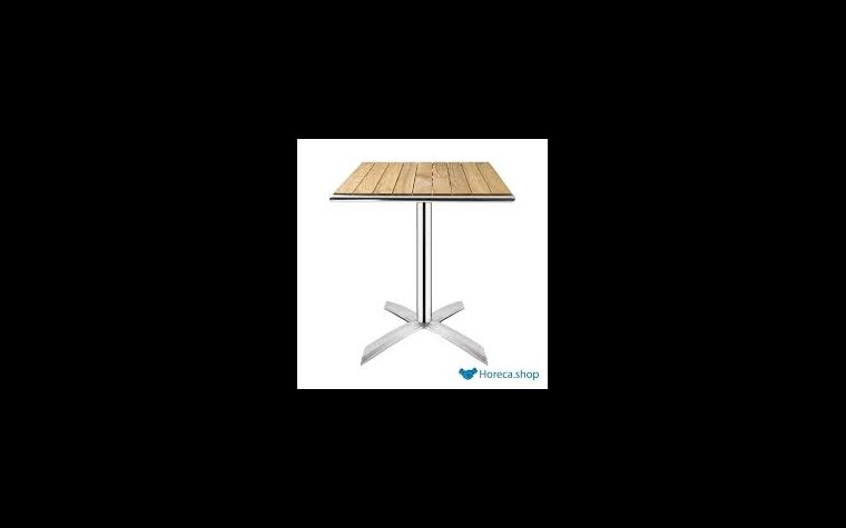 Bolero Table carrée 60cm pliable
