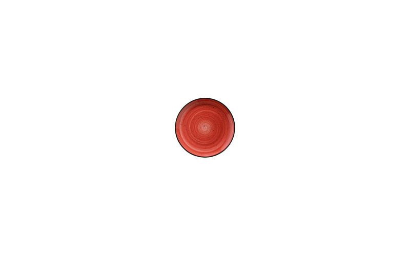 Aura Assiette plate 30cm - Rouge Passion Fs