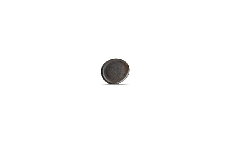 F2D Ceres Teller 21x18xH2cm - schwarz