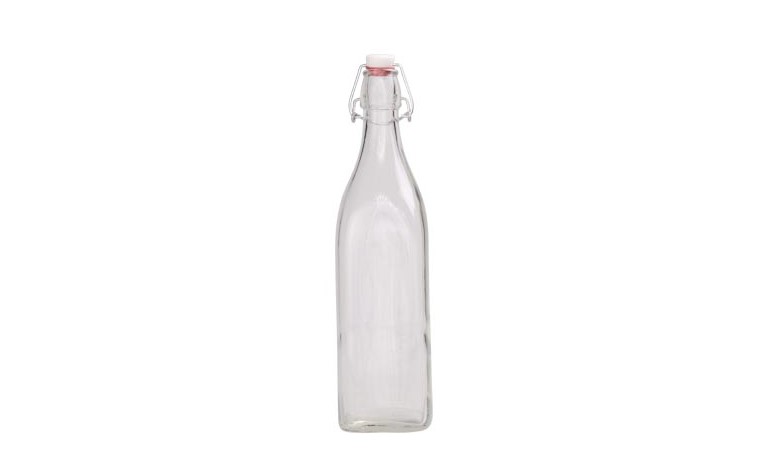 Glasflasche mit Verschluß 1,2L
