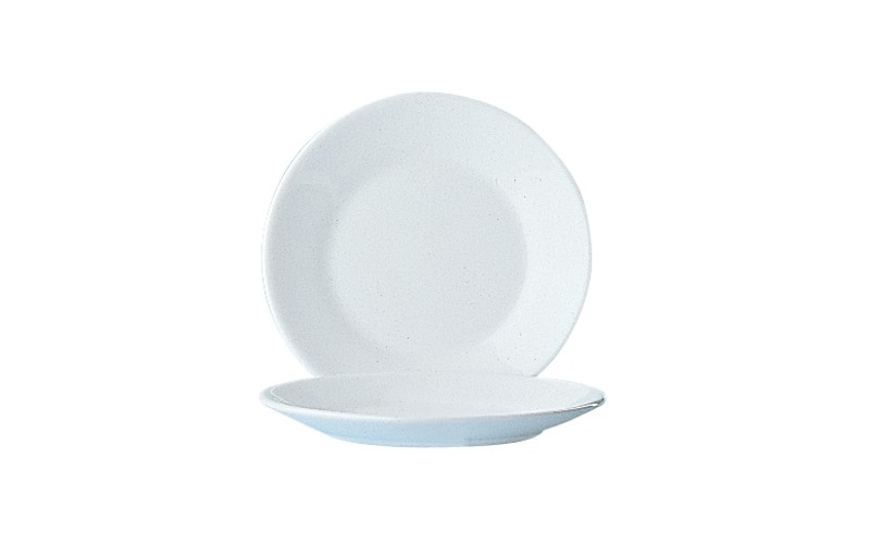 Arcoroc Blanc - Assiette à dessert 19 cm