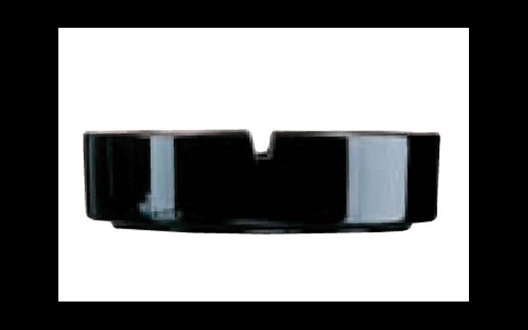 Cendrier noir Arcoroc - 8,5 cm