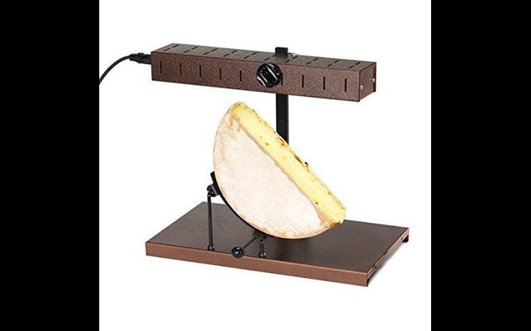 Raclette à fromage bronze Alpage réglable en hauteur