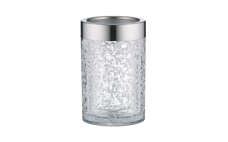 Crystal Flaschenkühler Transparent Ice