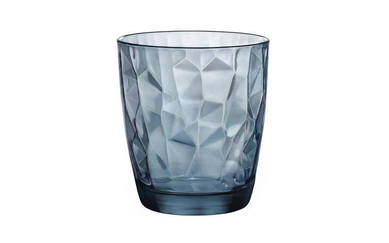 Diamond Glas 30cl Ocean blue - 6 St.