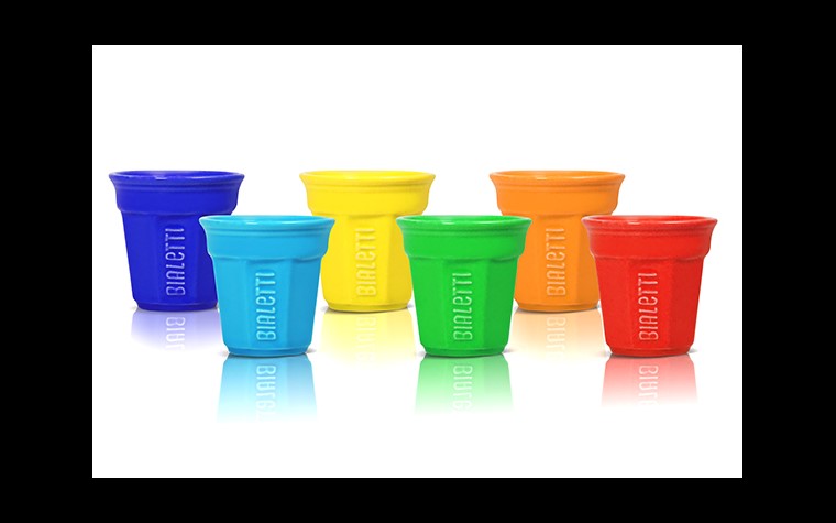 Bicchierini Mini Mug 90ml - 6 pces couleur