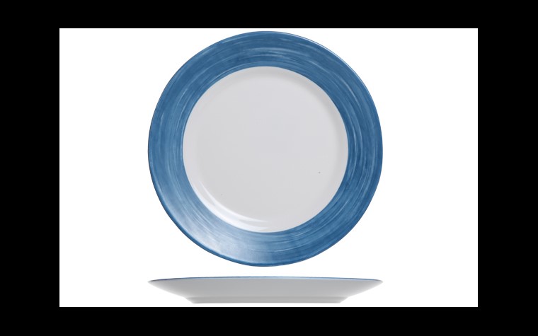 Arcoroc Brush Bleu Jean Assiette plate 25,5cm