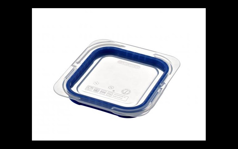 Araven Deckel Lebensmittelbehälter GN 1/6 blau ohne BPA