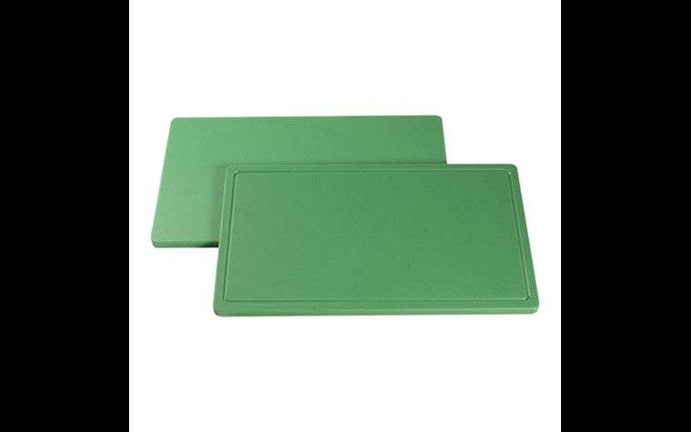 Schneideplatte 600/350 - grün mit Saftrille
