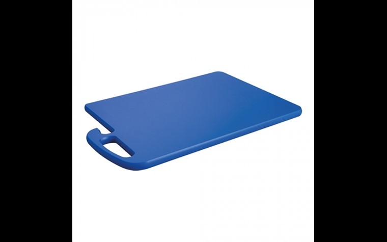Schneideplatte mit Griff 450x300x15h blau