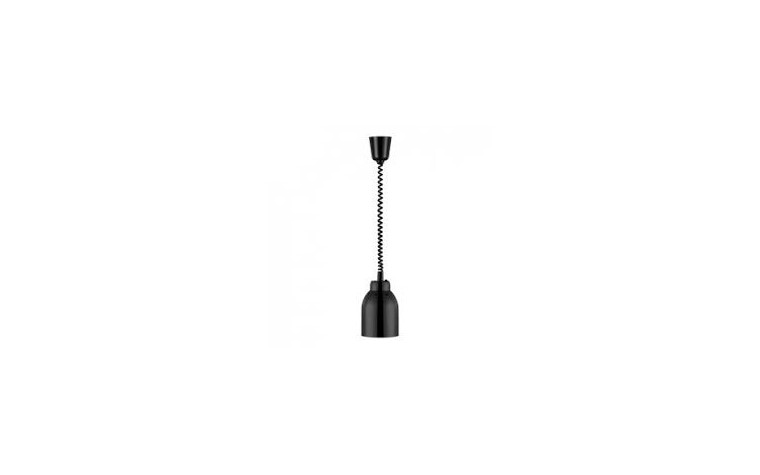 Lampenschirm D16cm f. Infra-wärme-Strahler - schwarz