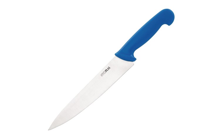 Hygiplas Couteau  de cuisine 25cm - Bleu