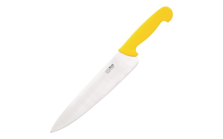 Couteau  de cuisinier Hygiplas jaune  25cm