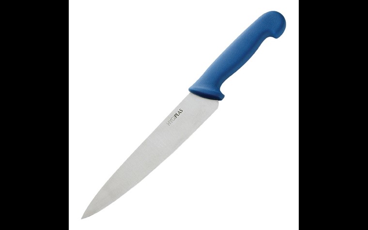Hygiplas Couteau  de cuisine 22cm - Bleu