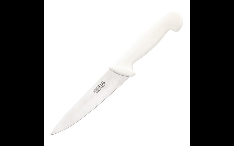 Hygiplas Couteau  de cuisine 16cm - Blanc FS