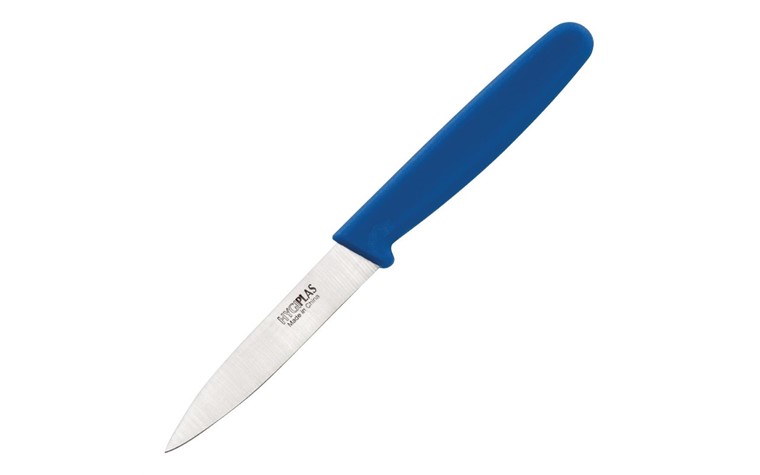 Couteau d'office Hygiplas bleu 7.5cm