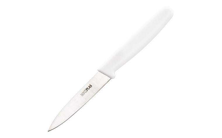 Couteau d'office Hygiplas blanc 7.5cm