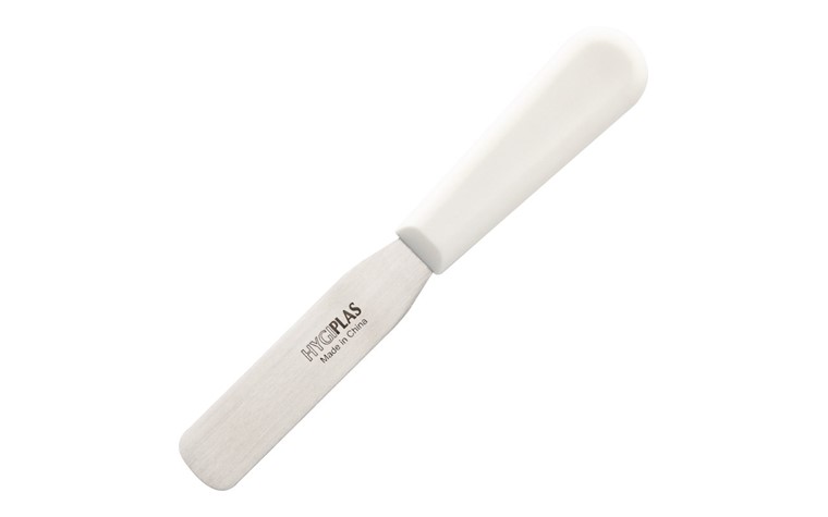 Hygiplas Palette/spatule droite 10cm - Blanc