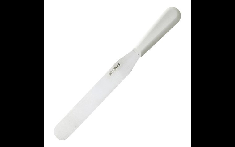 Couteau spatule droit  Hygiplas blanc 20.5cm