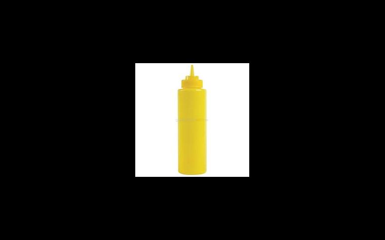 Spritzflasche plastik gelb - 237ml