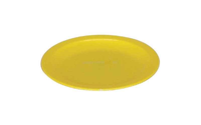 Assiettes Kristallon, PP - 172mm - jaune- 12pce