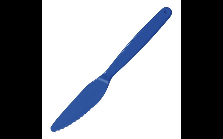 Couteau Kristallon, PP - 180mm - bleu- 12pce