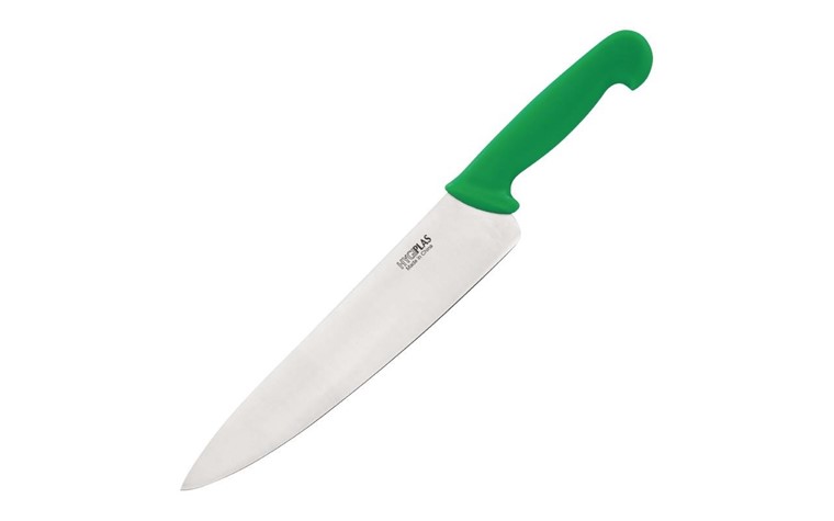 Hygiplas Couteau de cuisine 25cm - Vert