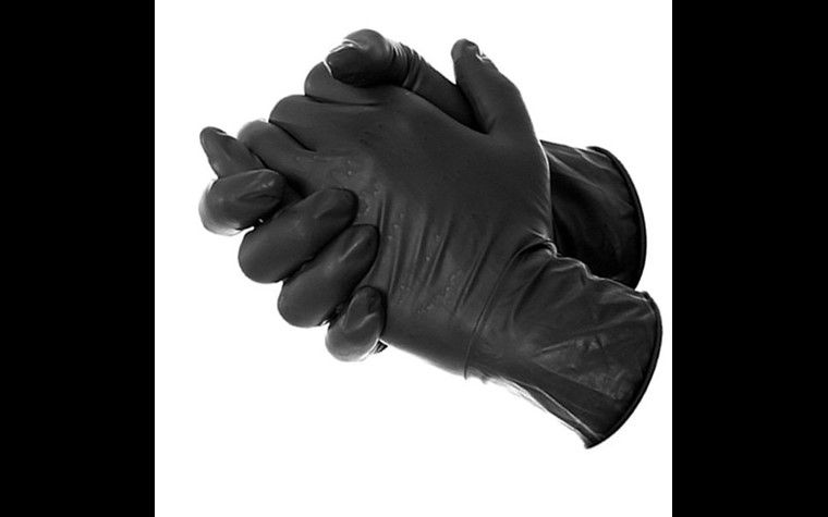 Handschuhe Latex schwarz M - 100 St.NP