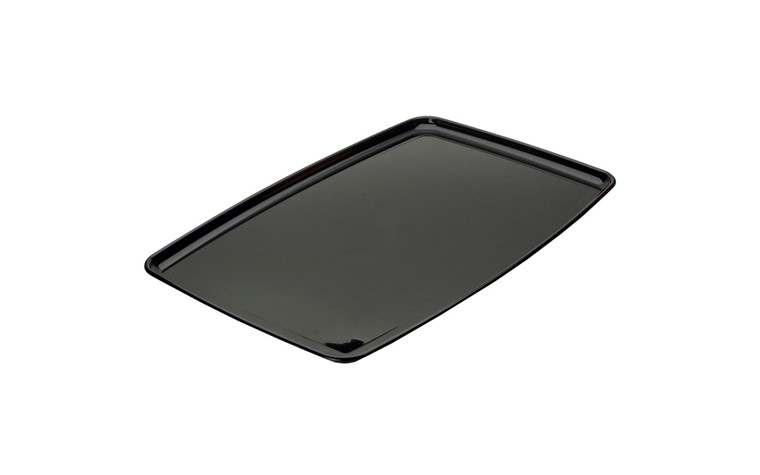 Catering Platte schwarz 45x30cm - 5 Stck