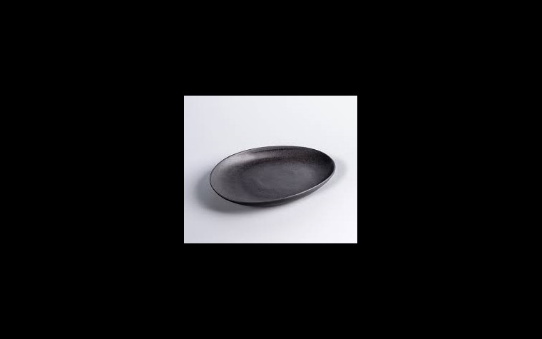 Mesapiu Basalt  Assiette ovale 17x22cm