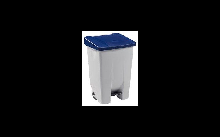 Mülleimer mit Pedale Mobily 60 L - blau