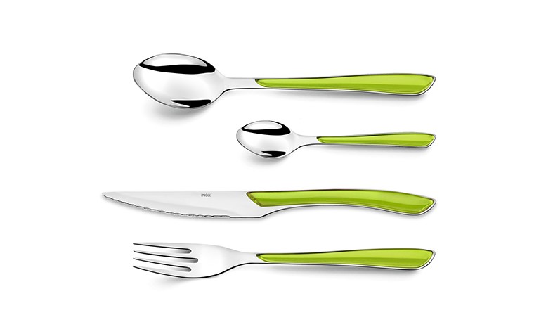 Amefa Messer + Plastikgriff grün