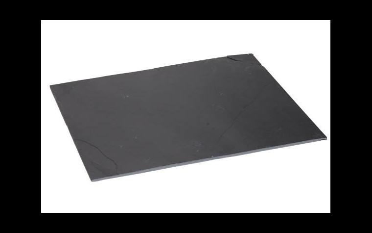 Schieferplatte Ardoise Teller 20x30x0,5 cm